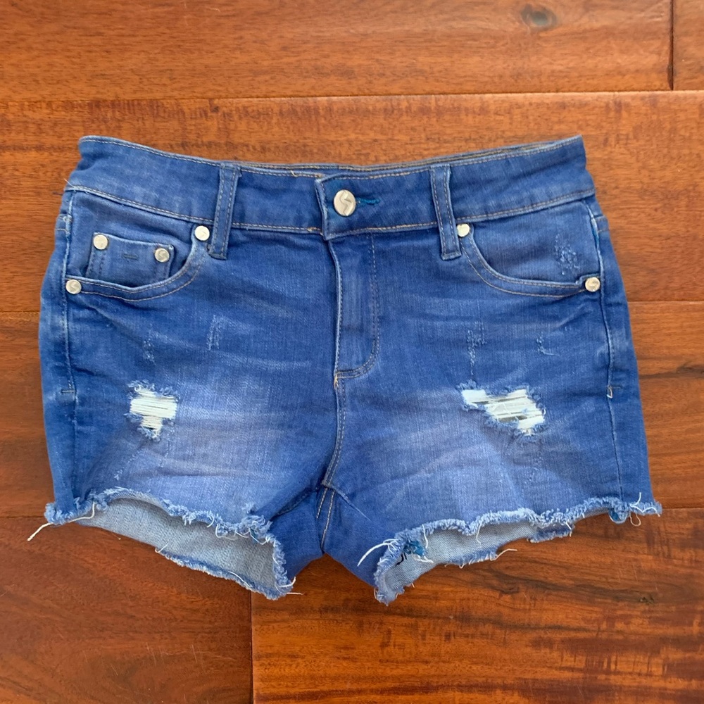 Girls jean shorts